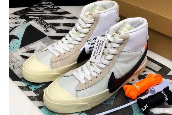 Nike O-W Mid AA3832-100 Blazer  1209